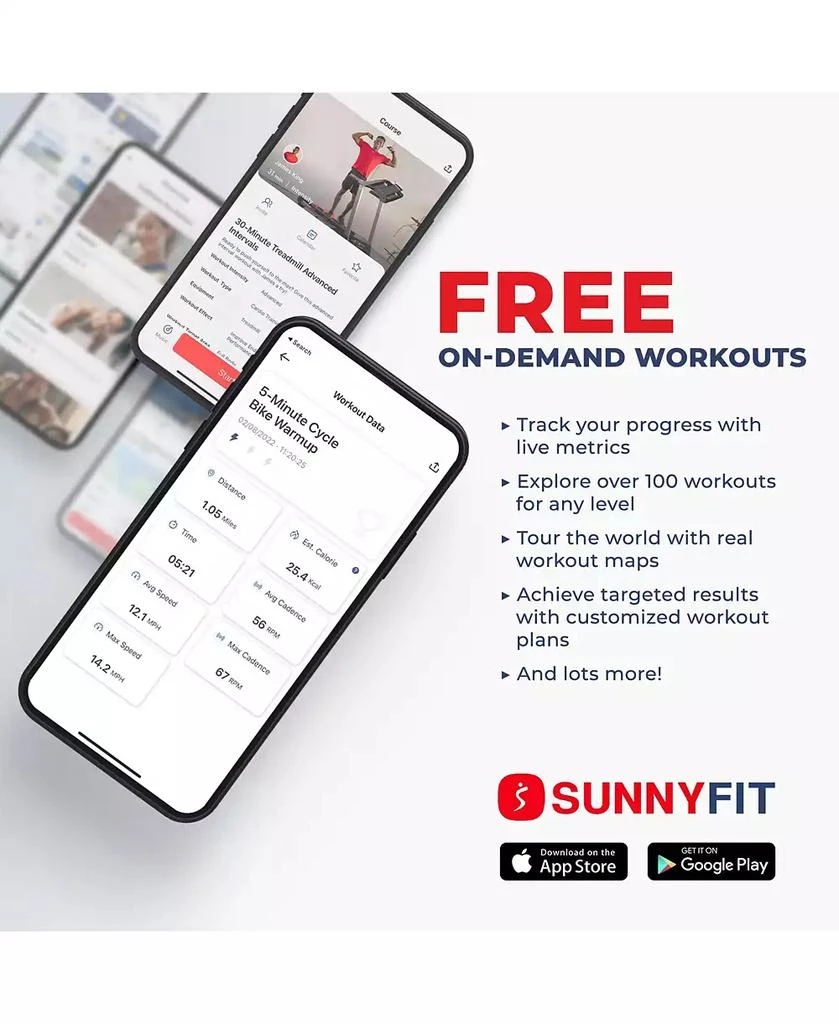Sunny Health
Fitness Dynamic Air Rowing Machine with Exclusive SunnyFit App Enhanced Bluetooth Connectivity 3