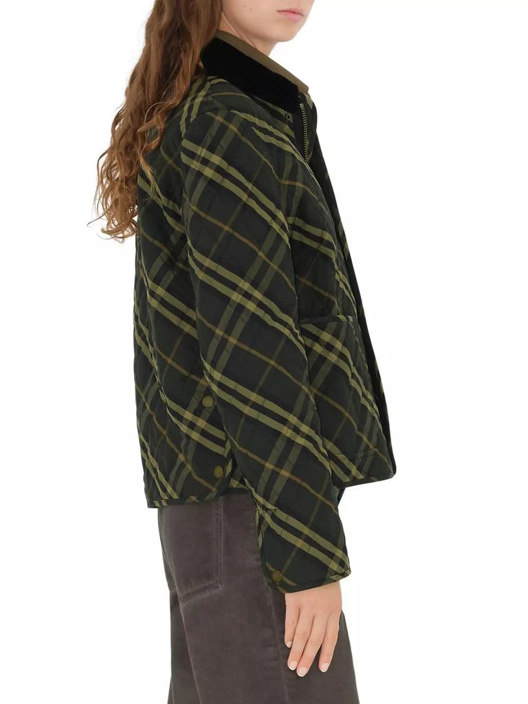 Burberry Check Cotton Jacket 4