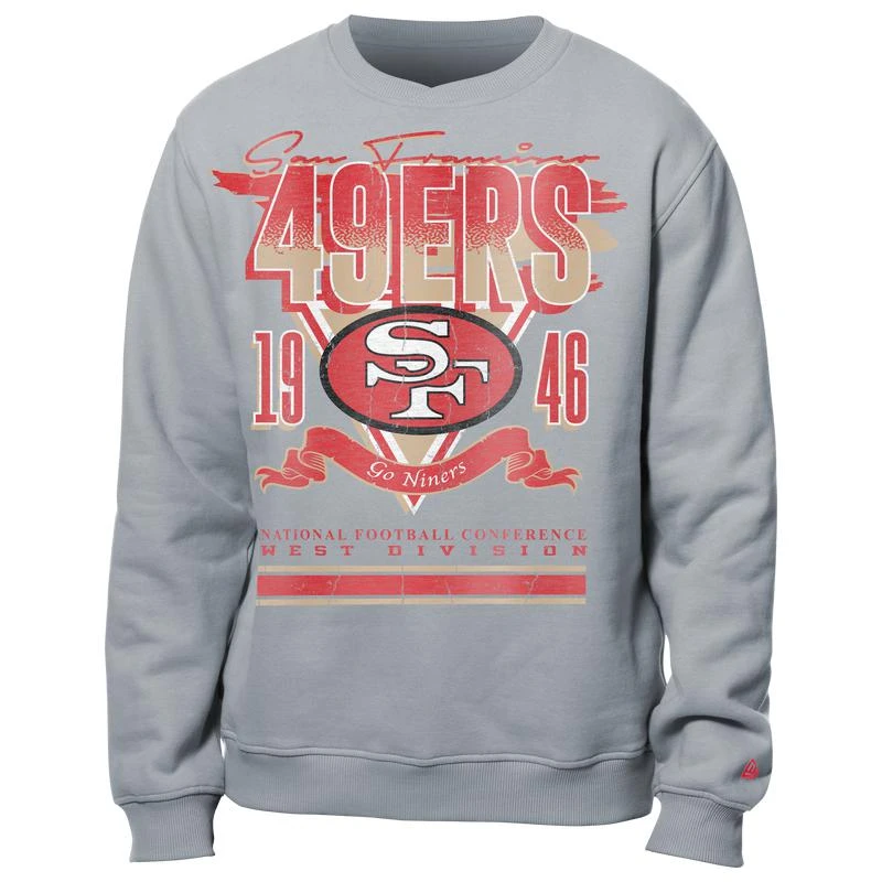 New Era New Era 49ers Crew Sweatshirt - Men's 1