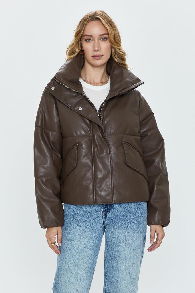 Pistola Denim Donovan Puffer Jacket - Espresso