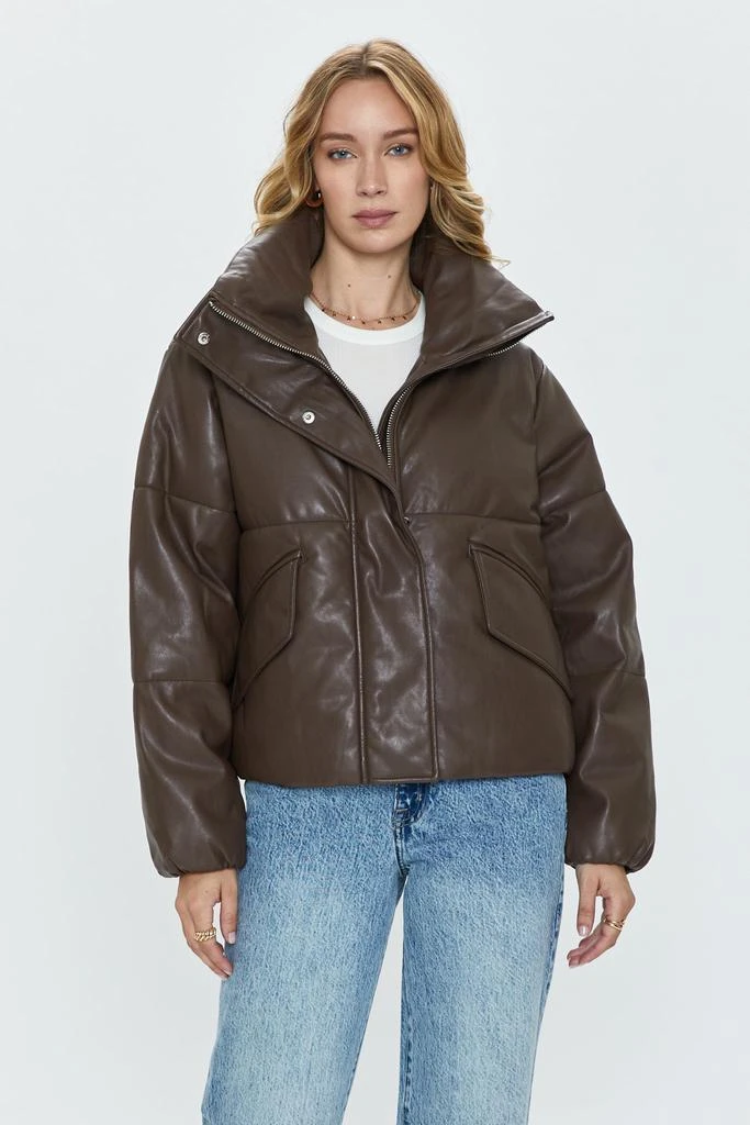 Pistola Denim Donovan Puffer Jacket - Espresso 1
