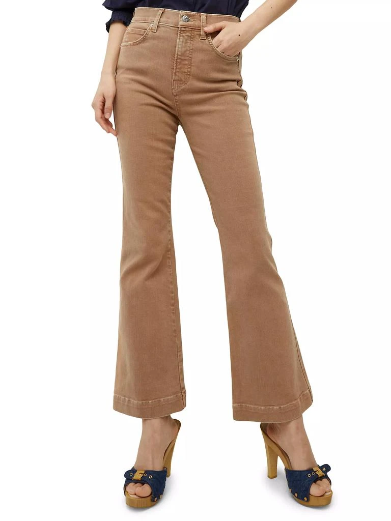 VERONICA BEARD Carson High-Rise Flare Pants 3