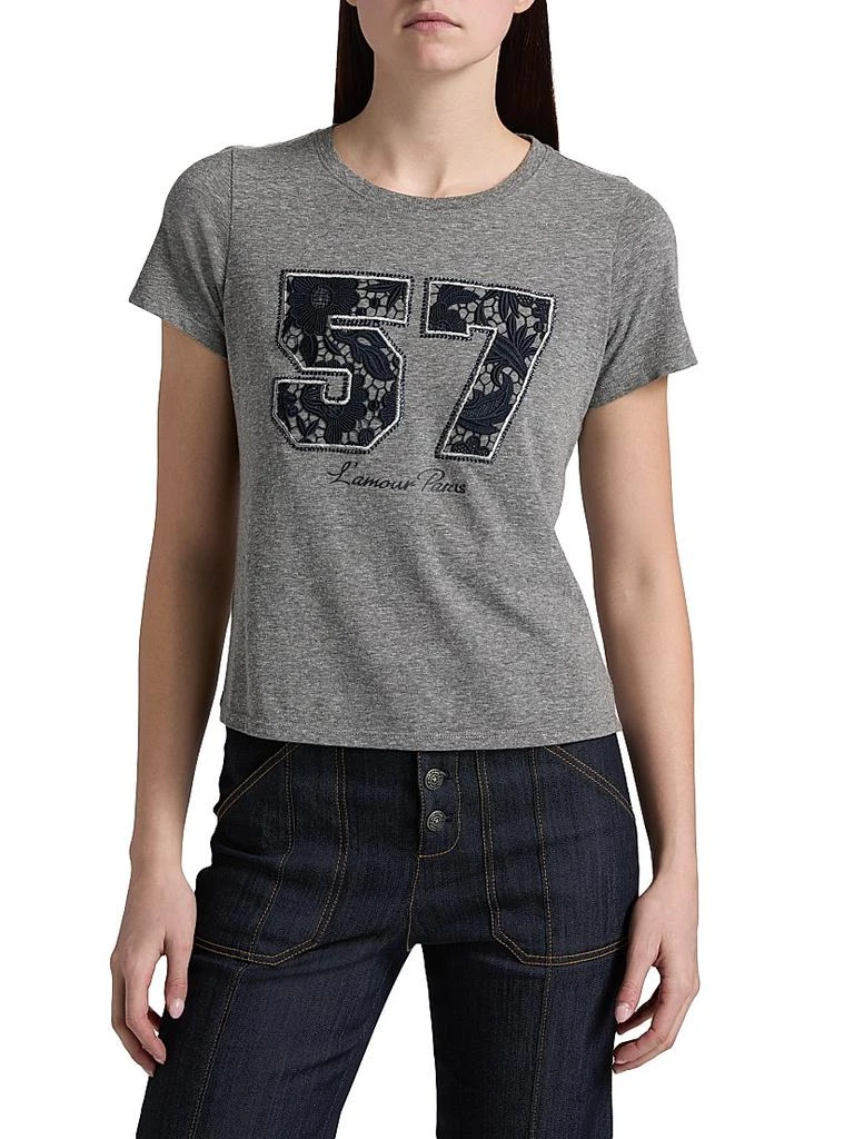 Cinq à Sept Lace 57 Shrunken Tee 3