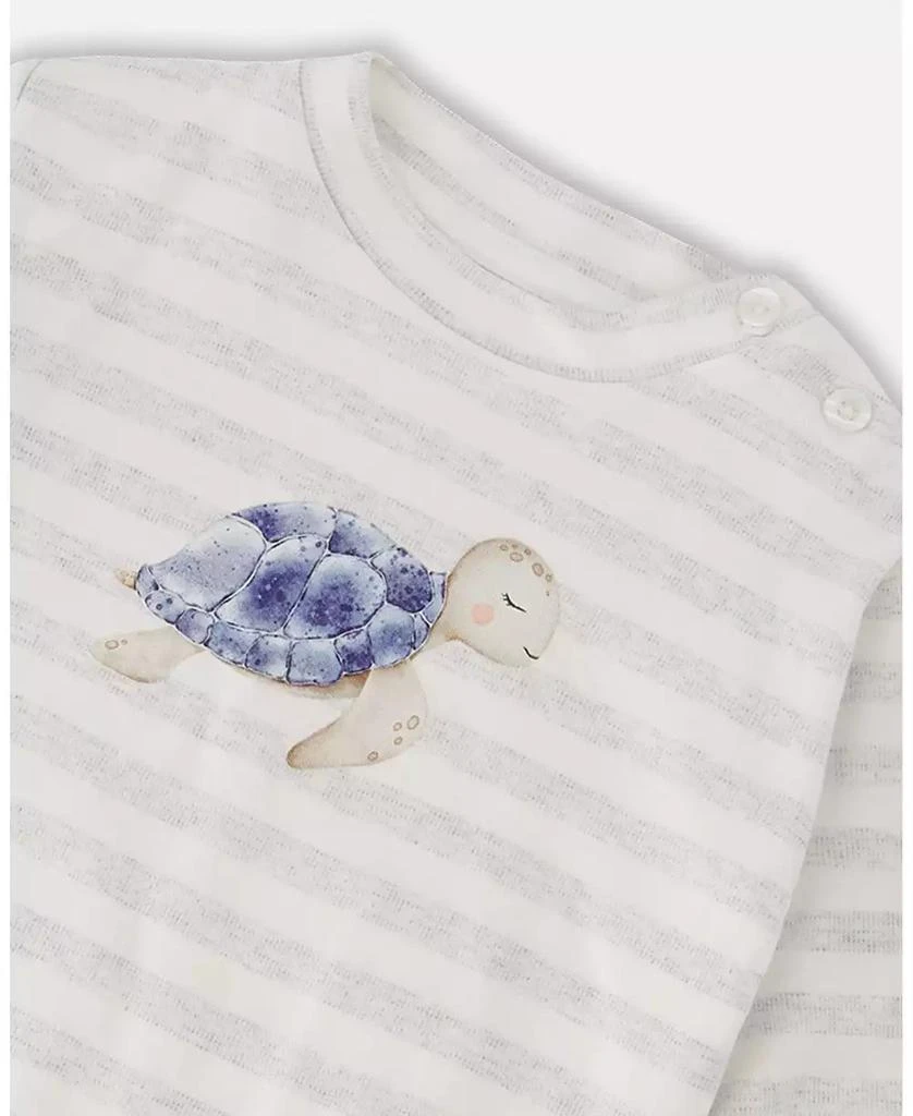 Deux par Deux Baby Boys Soft Jersey Sweater and Pants Set 4