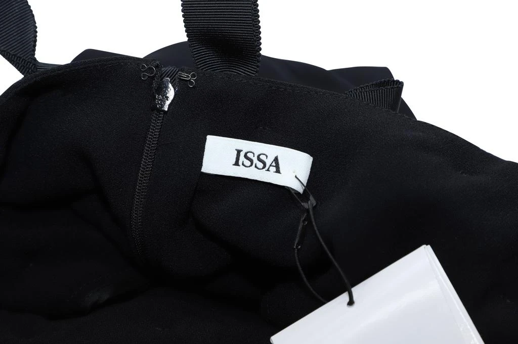 Issa Strap Mini Dress in Black Acetate 6