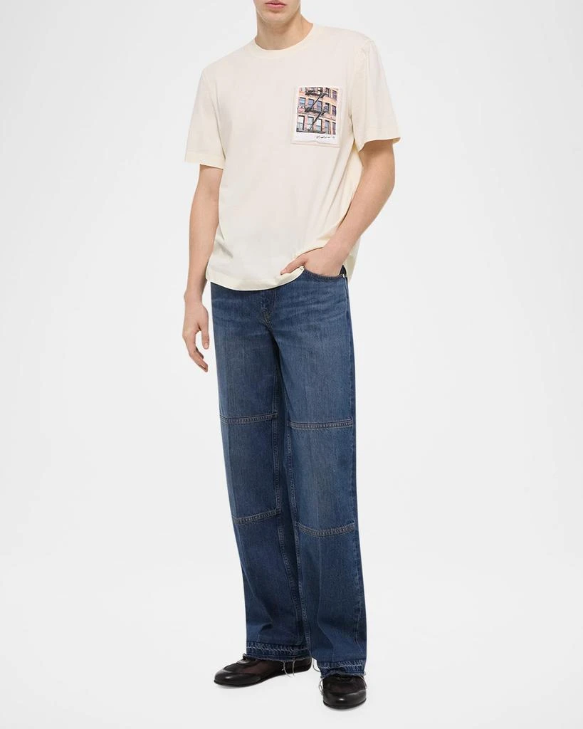 Helmut Lang Men's Manhattan Postcard T-Shirt 2