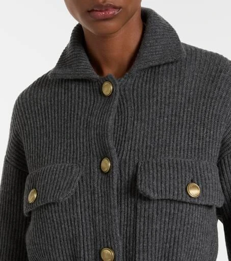 Brunello Cucinelli Wool, cashmere, and silk cardigan 4