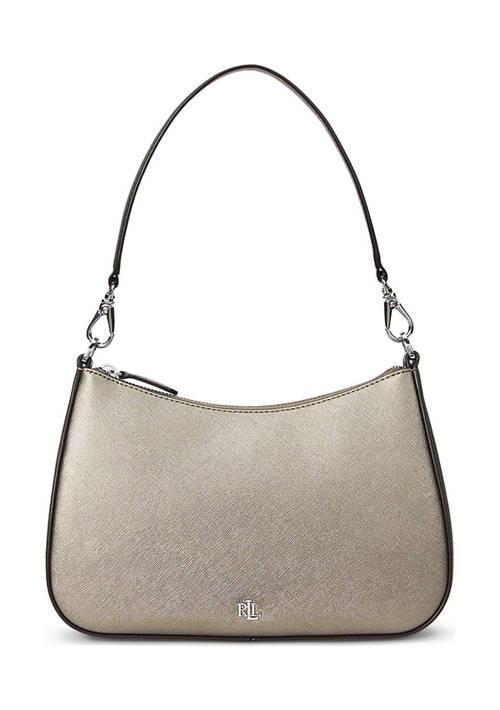 Ralph Lauren Ralph Lauren Crosshatch Leather Medium Danni Bag