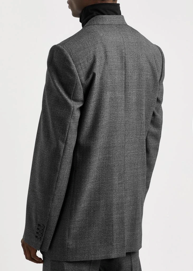 Balenciaga Prince of Wales checked wool blazer 3