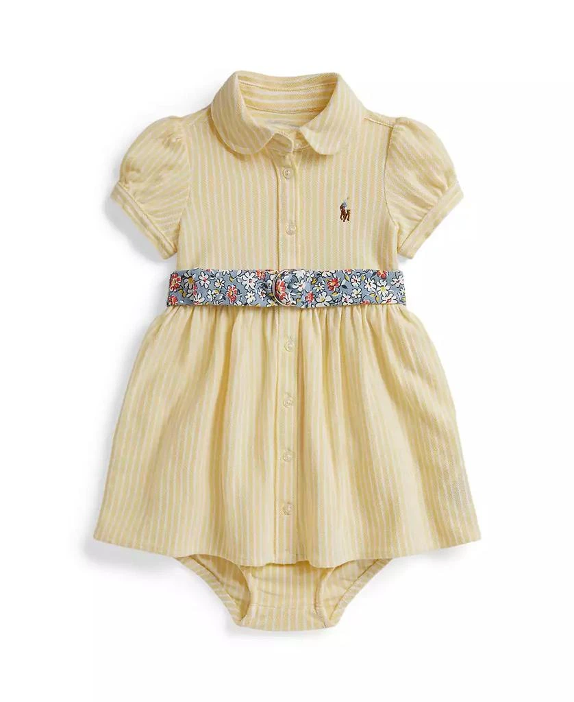 Ralph Lauren Baby Girls
Polo Club Collar Dress and Bloomers