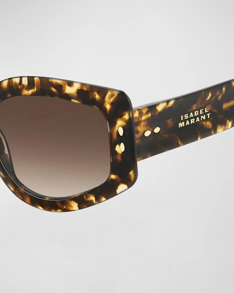 Isabel Marant Gradient Acetate Cat-Eye Sunglasses 2