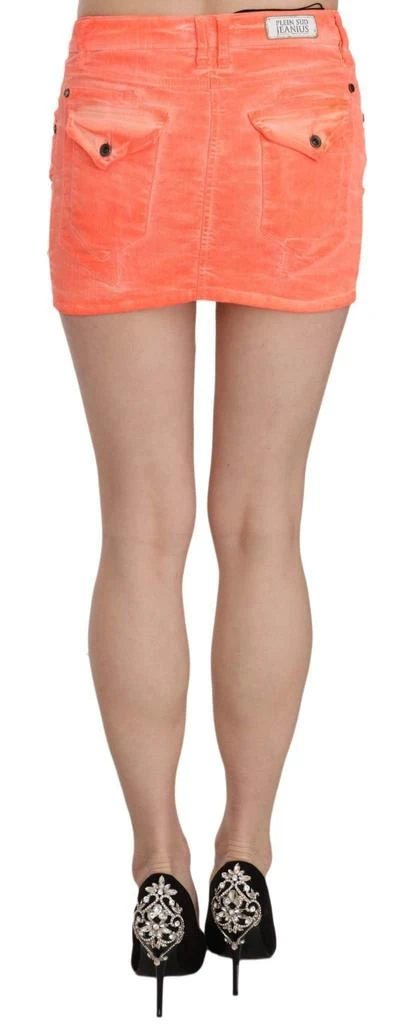 PLEIN SUD PLEIN SUD  Cotton Stretch Casual Mini Skirt 4