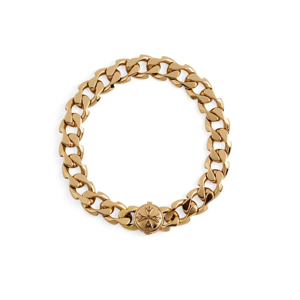 Emanuele Bicocchi Emanuele Bicocchi Small Logo Chain Bracelet 1