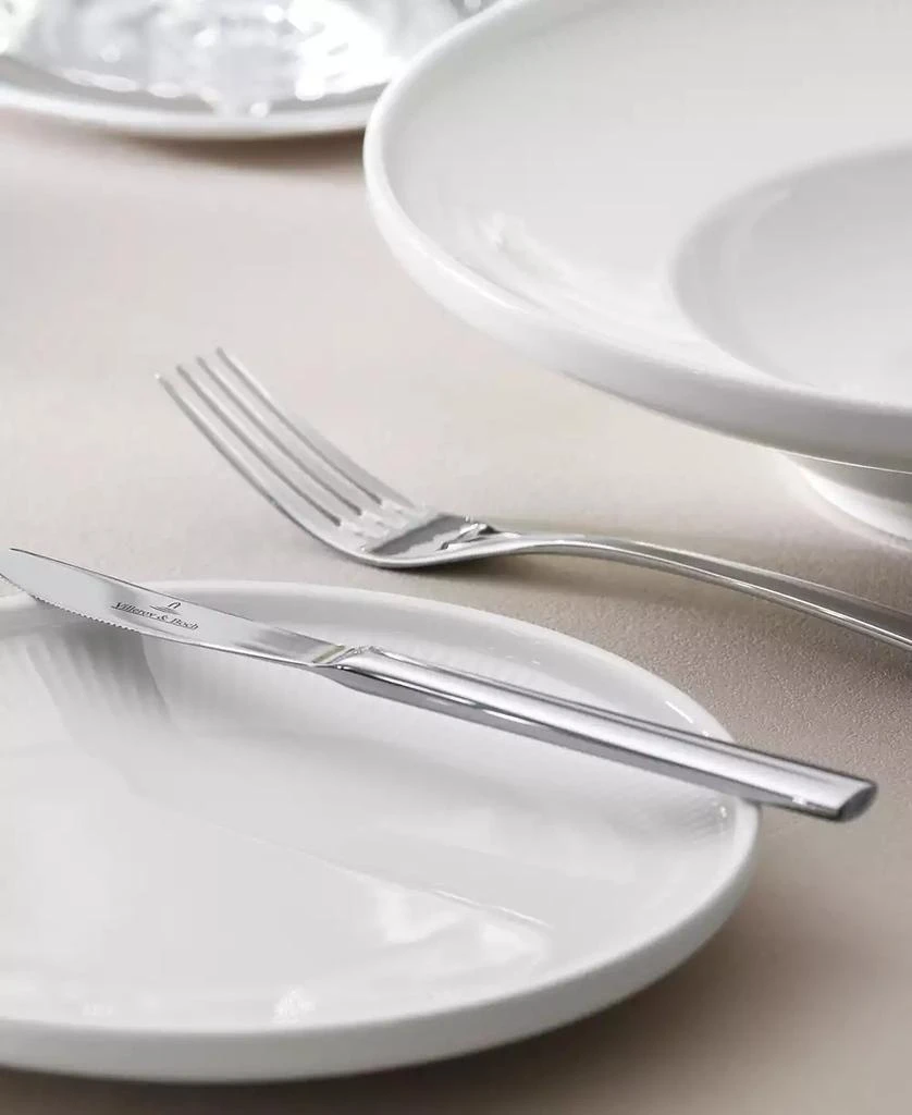 Villeroy & Boch Piemont 40 Piece Flatware Set, Service for 8 10