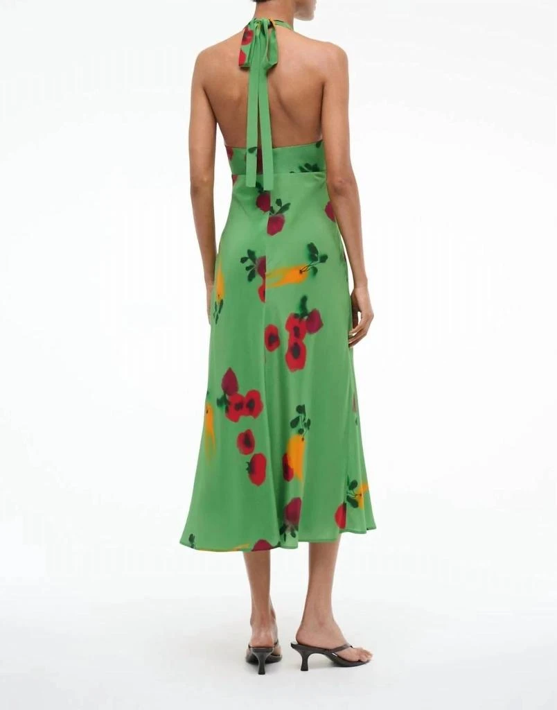 Staud - Lucca Silk Dress  On Sale Now with Up to 50% Off | Discover  Exclusive Deals & Savings at BeyondStyle  Authentic Staud women > dresses  > midi|494497862|clothing|dresses|green|midi|patterned|silk|women with  Limited-Time