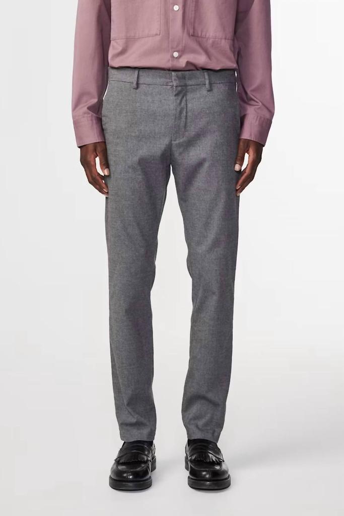 NN07 Nn07 - Theo Melange Tailored Slim Fit Chino Pants