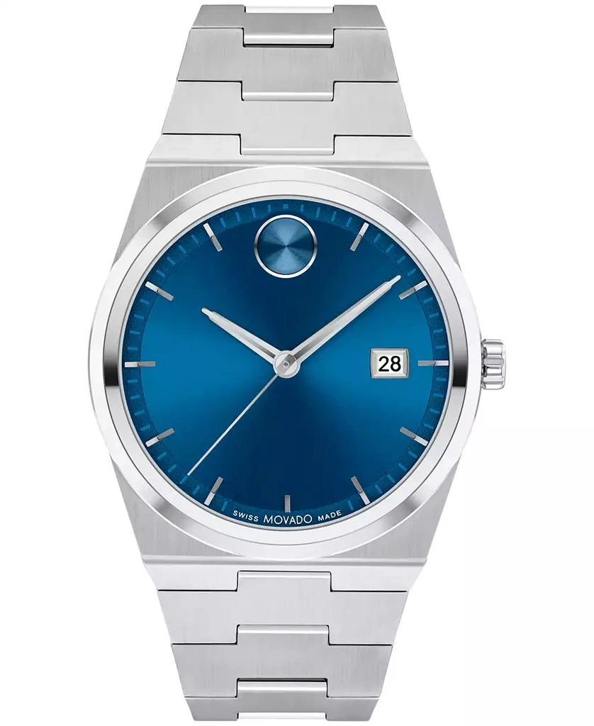 Movado Men's Quest Swiss Quartz Stainless Steel 40mm Watch 1