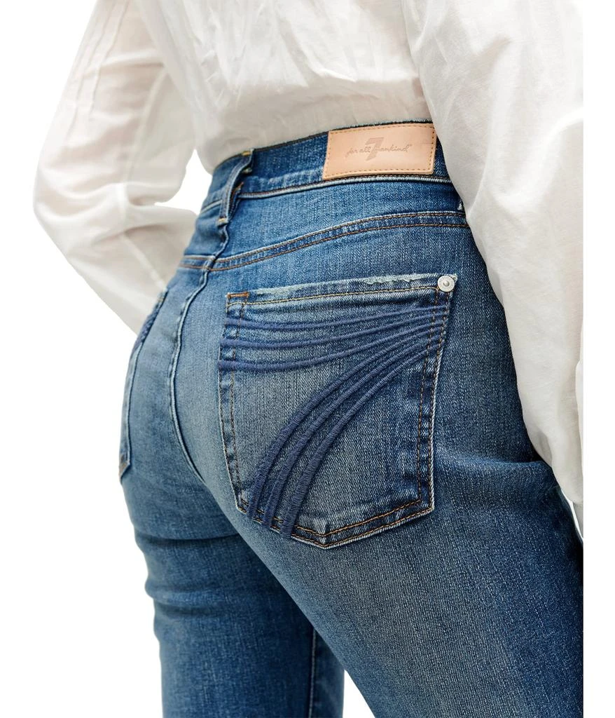 7 For All Mankind Tailorless Dojo in Distressed Authentic Light 4