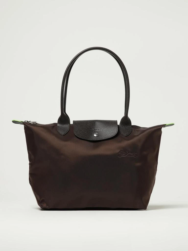 Longchamp Longchamp Le Pliage recycled nylon and leather bag 1