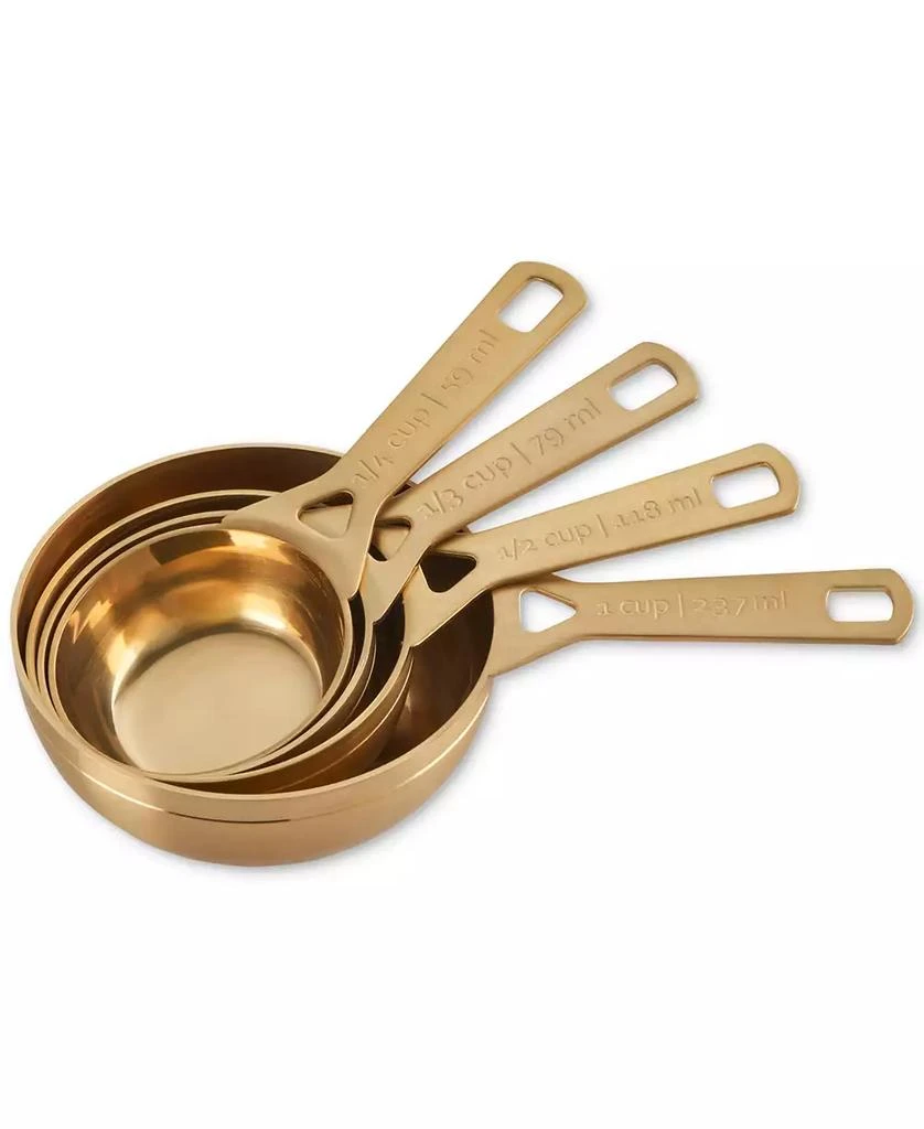 Le Creuset Gold-Tone Measuring Cups, Set of 4 1