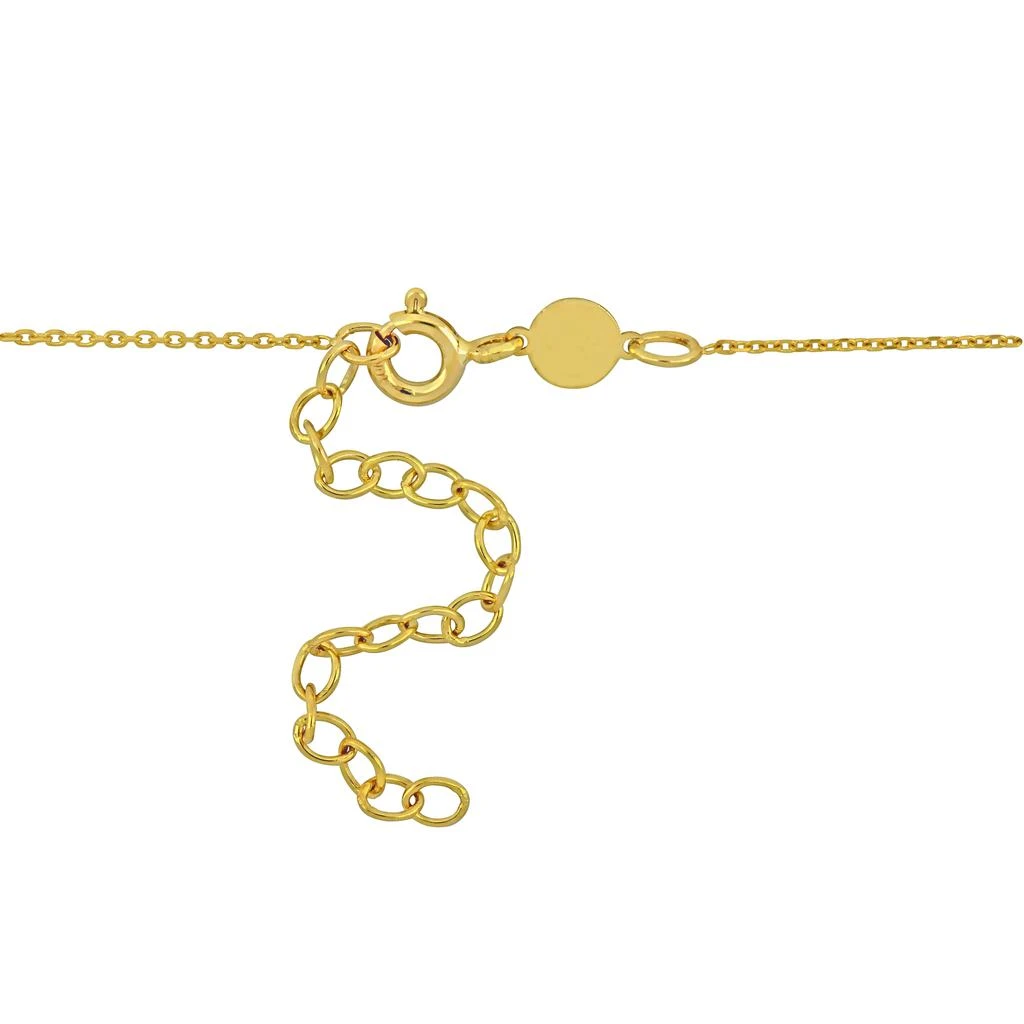 Mimi & Max Aries Horoscope Necklace in 10k Yellow Gold 4