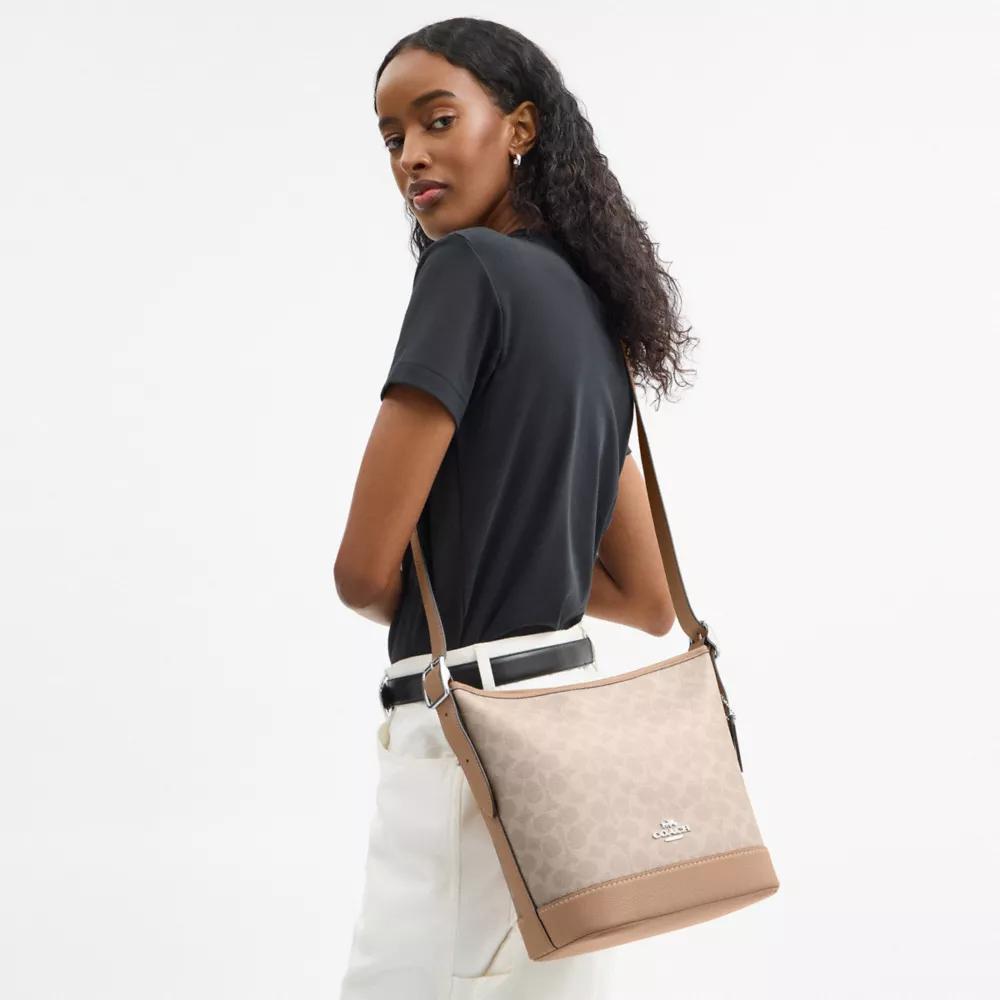 Coach Jude Duffle Bag In Signature Canvas