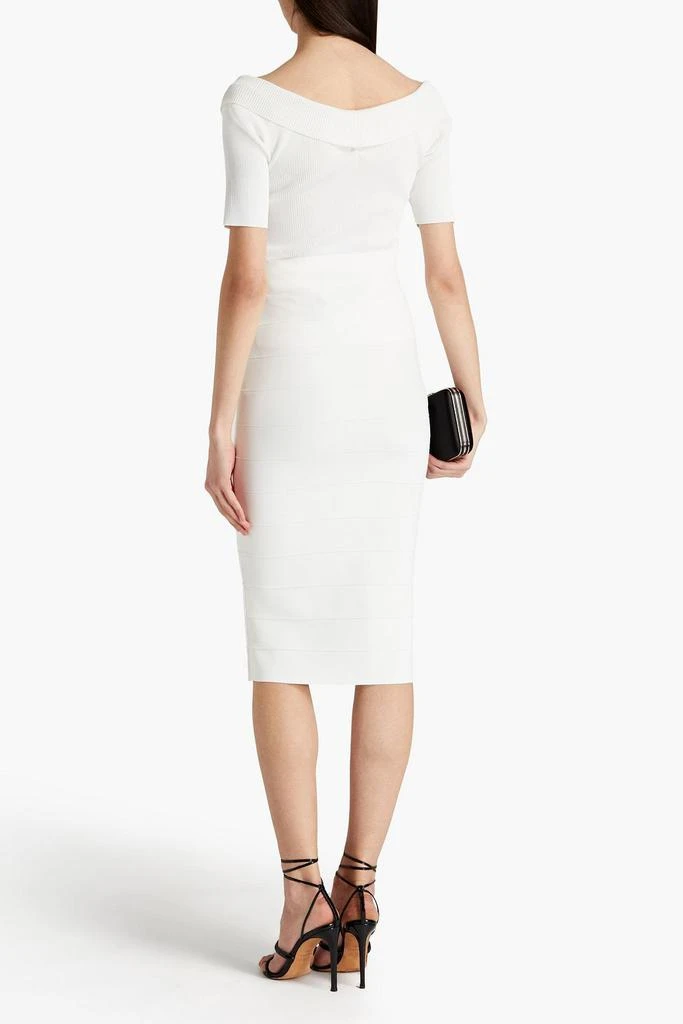 Herve Leger Bandage midi skirt 3