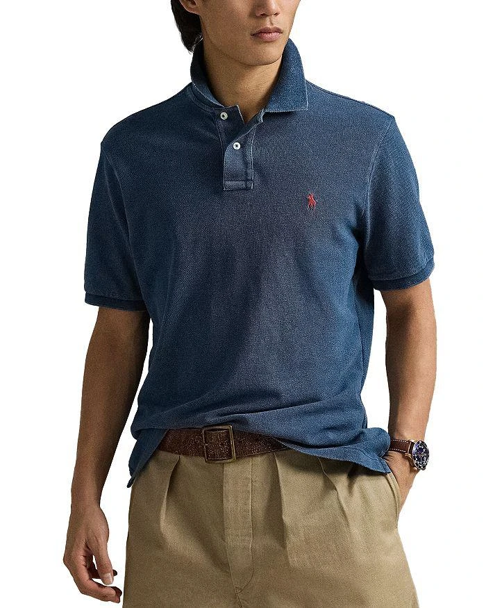 Ralph Lauren Classic Fit Indigo Mesh Polo Shirt 1