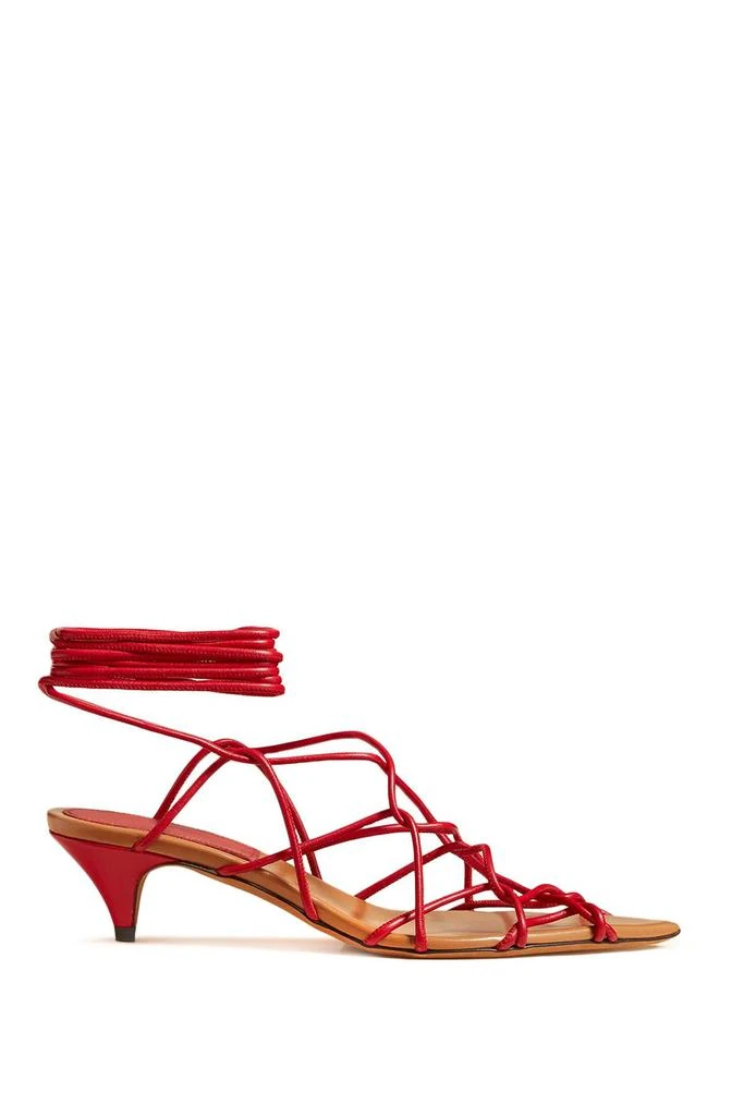 Khaite "arden low heel sand 1