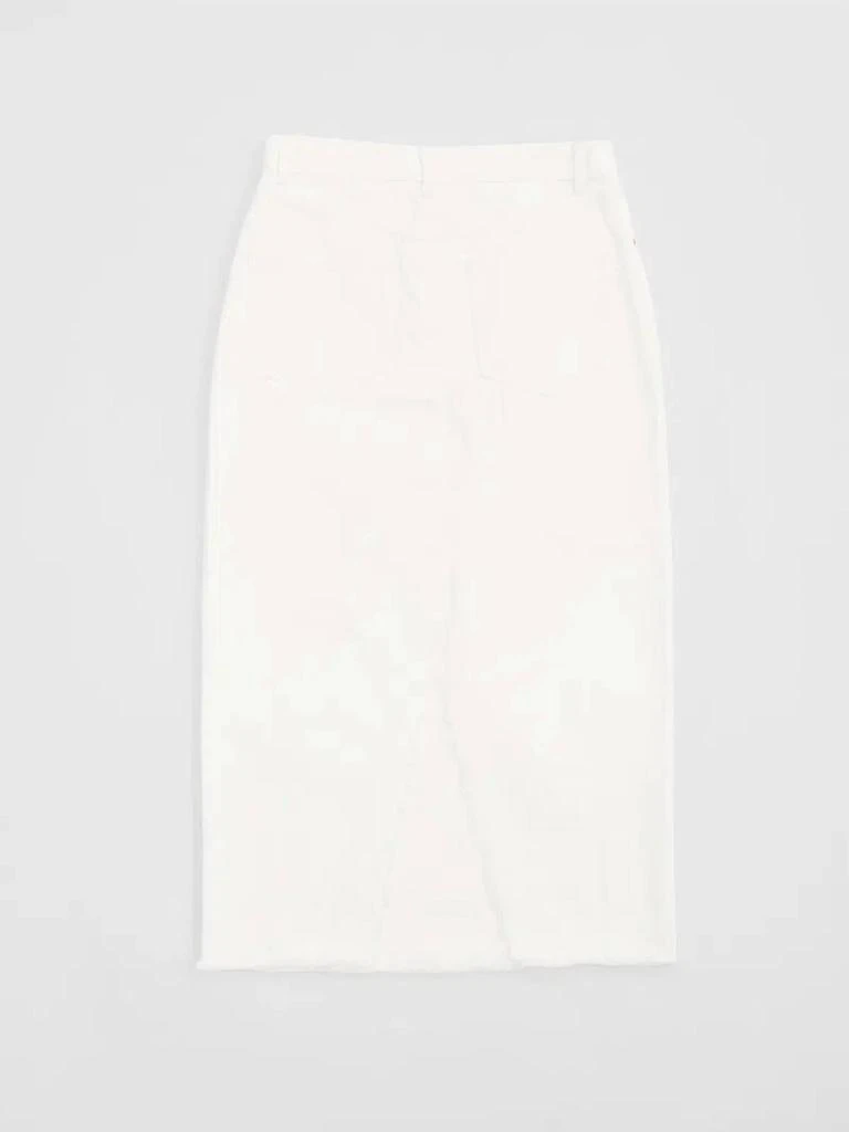 Raey Raey - Split Back Organic Cotton Midi Denim Skirt 3