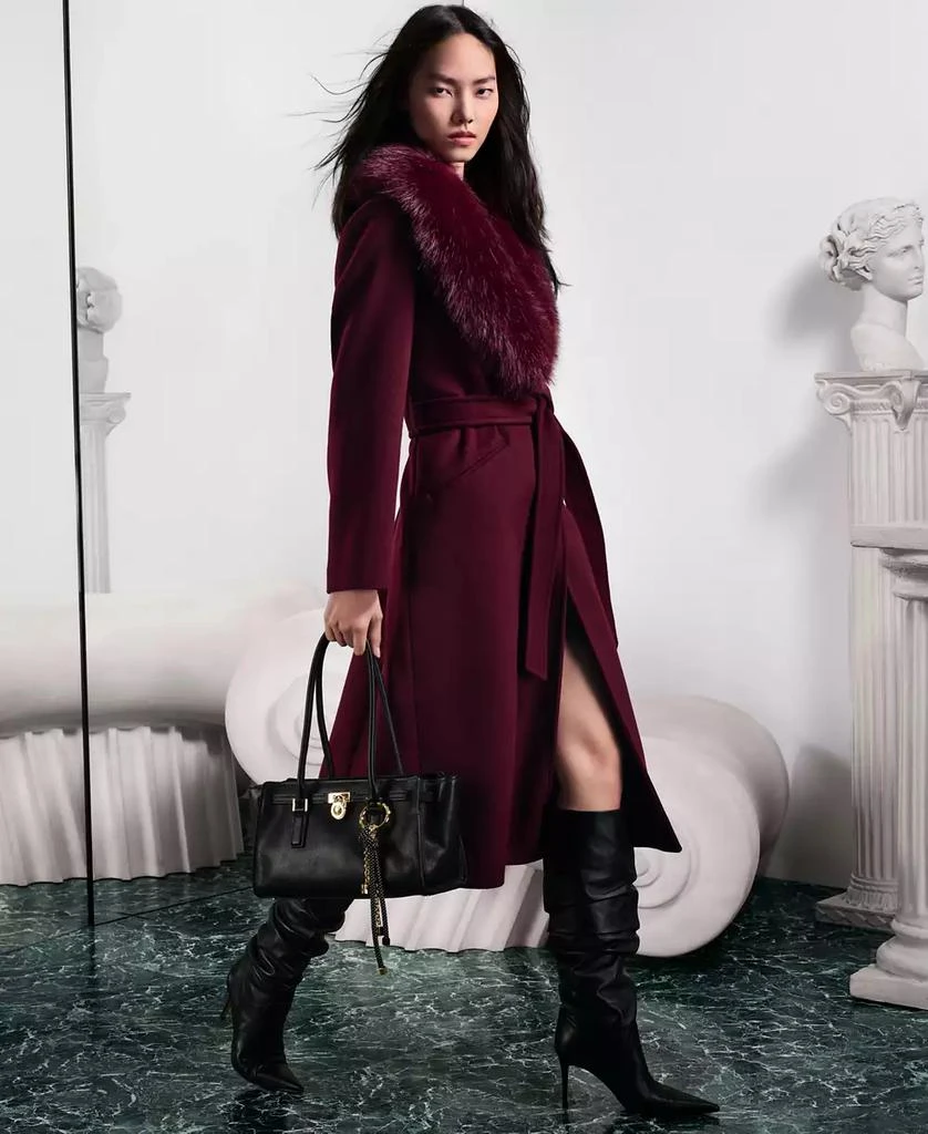 Michael Kors Michael Kors Hamilton Moderne Small Leather Satchel 6