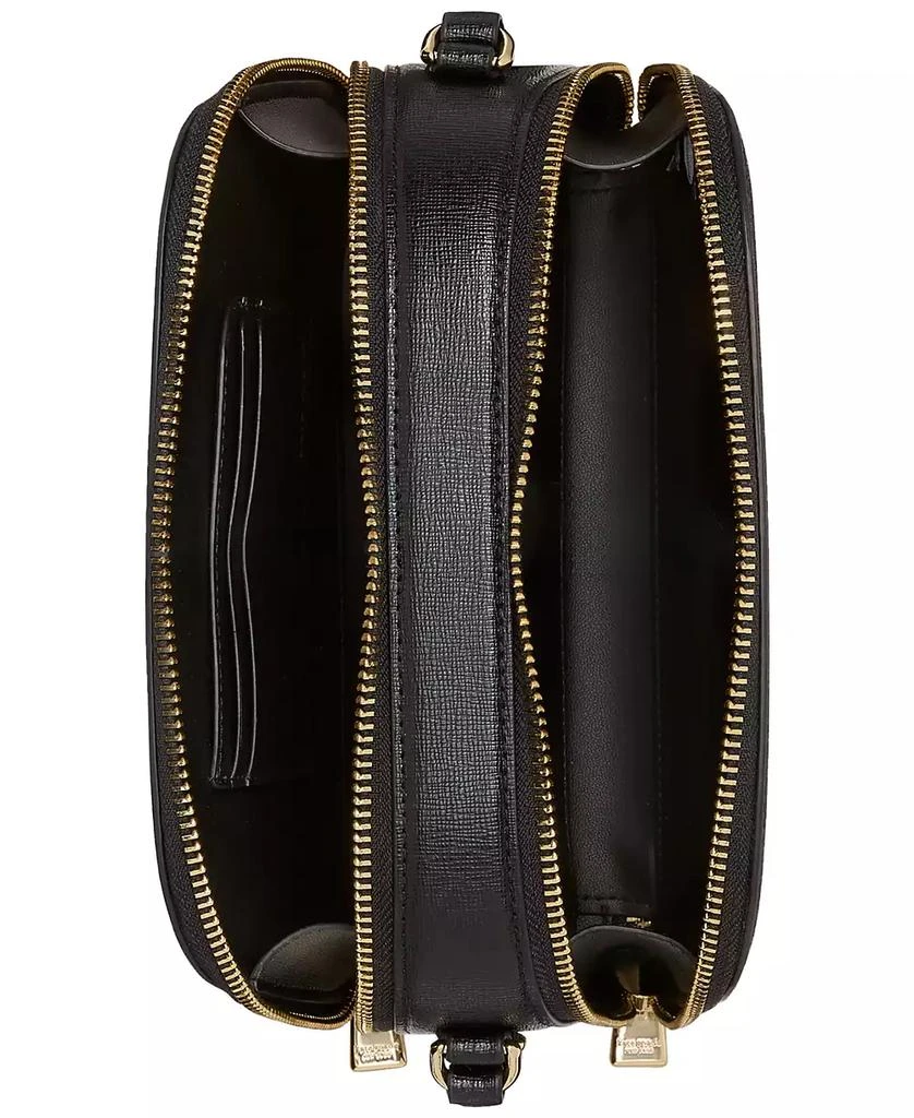 Kate Spade Devin Saffiano Leather Double Zip Dome Crossbody Bag 3