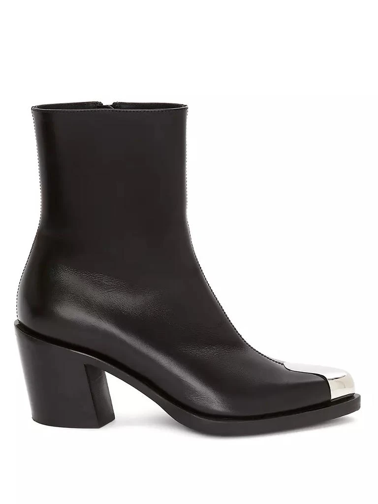 Alexander McQueen Leather Ankle Boots 1