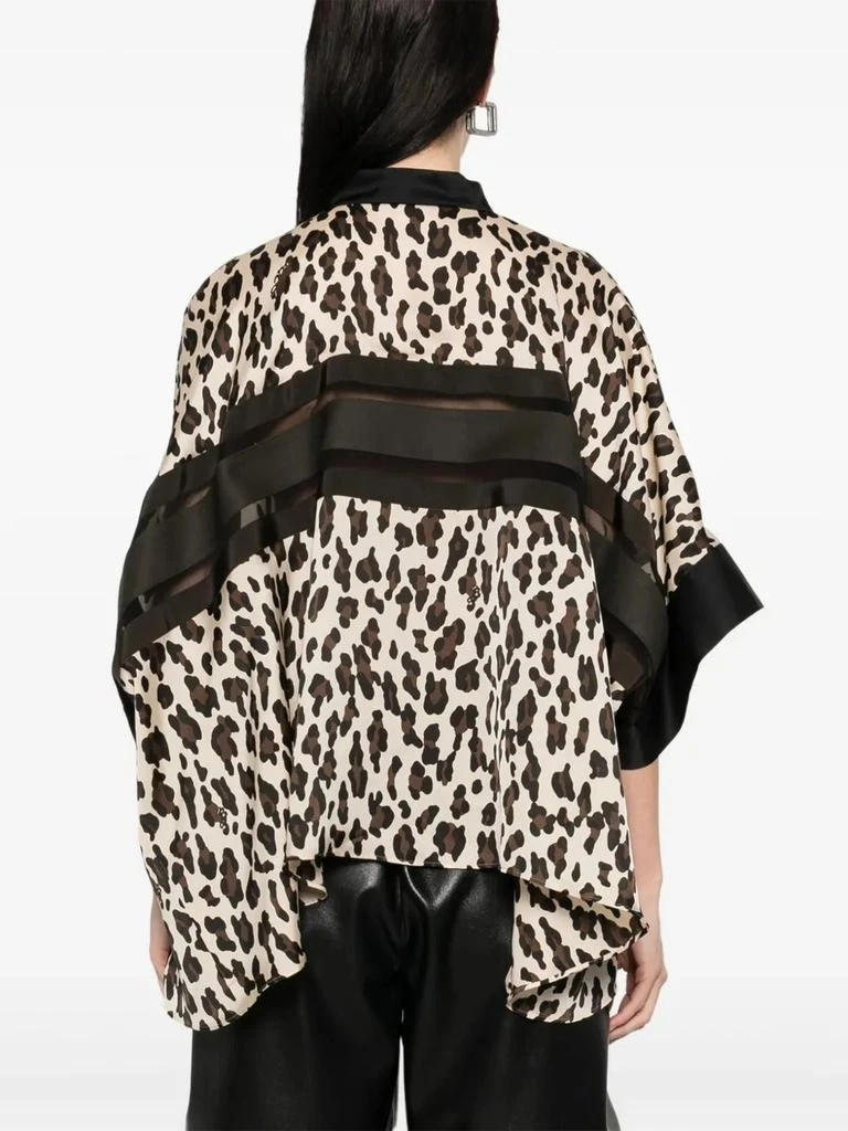 Sacai leopard-print blouse 2