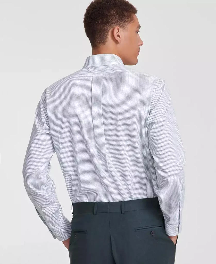 Brooks Brothers Men's Regular-Fit Check Pinpoint Dress Shirt 2