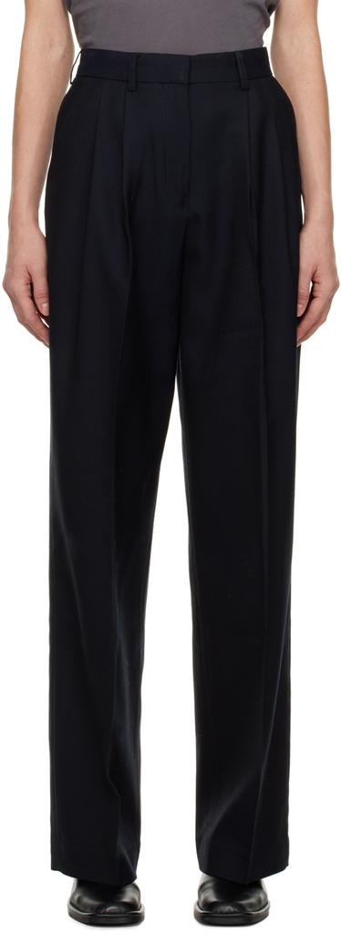 HOUSE OF DAGMAR Navy Valentina Trousers