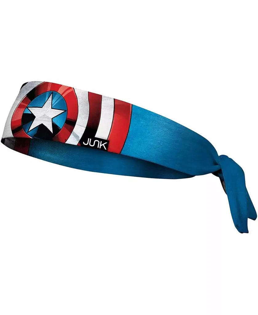 Junk Brand Men's and Women's Captain America Shield Tie Headband 1
