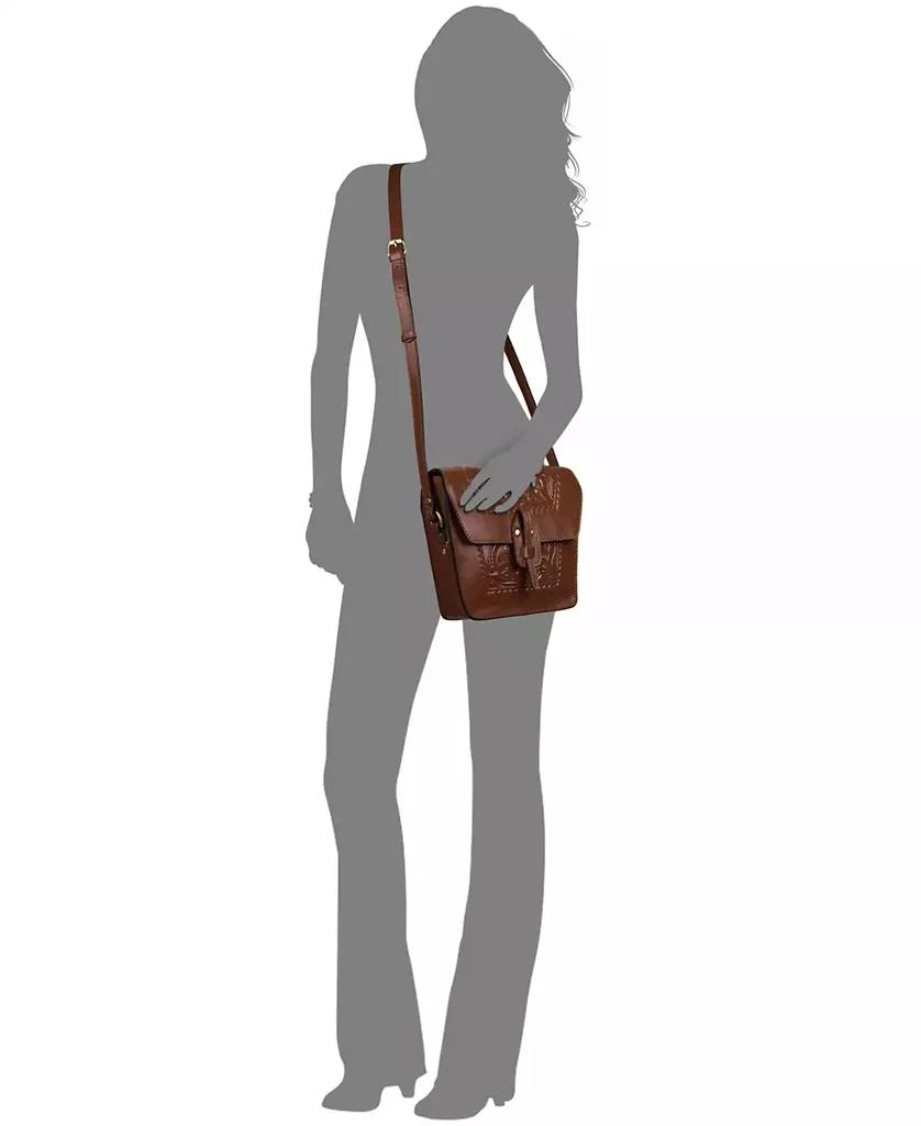 Patricia Nash Marciana Small Leather Crossbody Bag 6