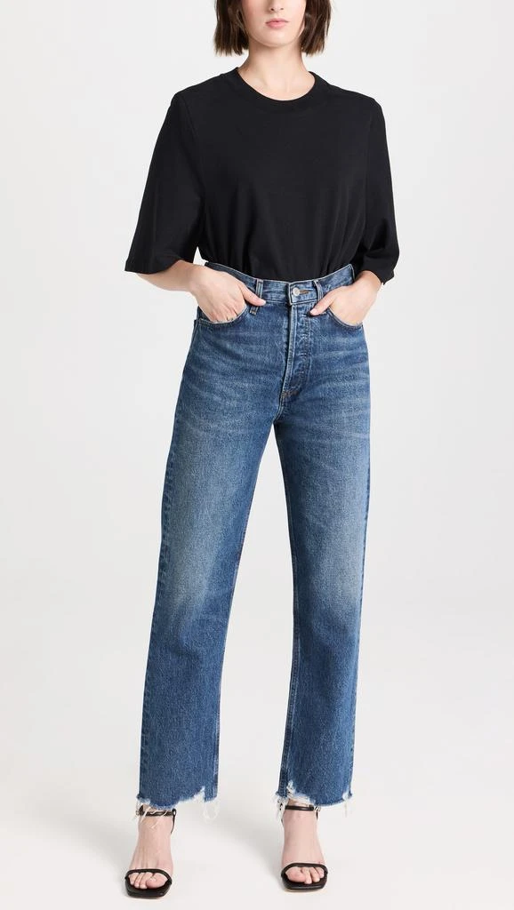 AGOLDE 90's Pinch Waist High Rise Straight Jeans 4