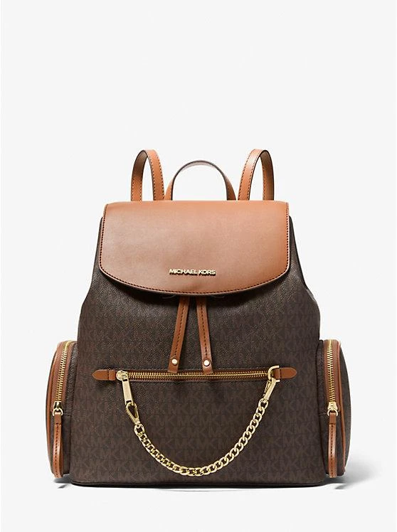 Michael Kors Jet Set Large Logo Backpack 1