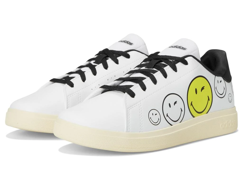 Adidas Smiley World Advantage Sportswear Shoes (Big Kid) 1