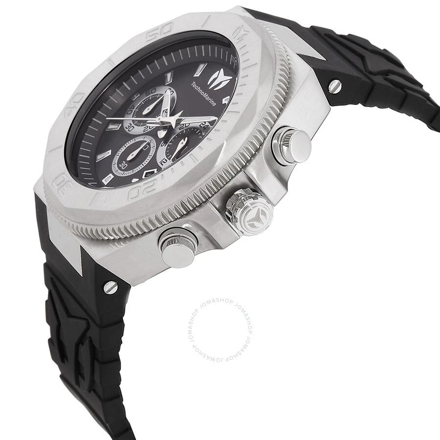 TechnoMarine Manta Ocean Chronograph Quartz Black Dial Men's Watch TM-224012 2