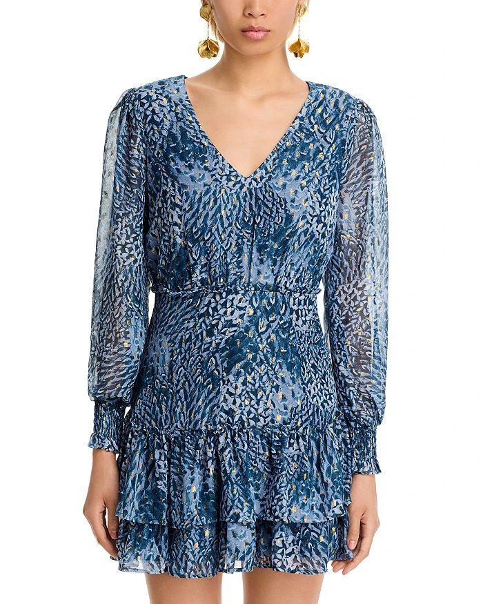 AQUA Ruffle Trim Mini Dress - Exclusive 6