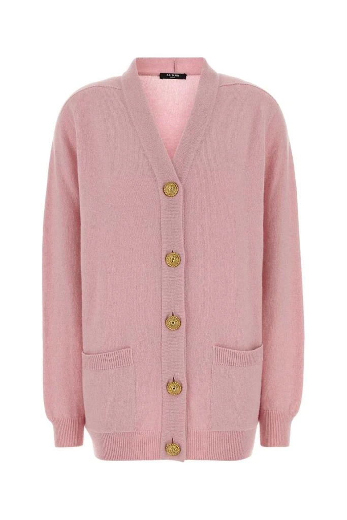Balmain Balmain Button-Up Knit Cardigan 1