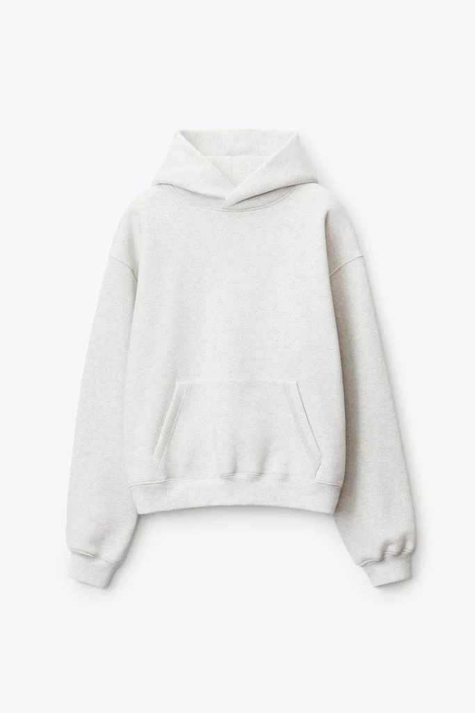 Alexander Wang UNISEX HOODIE IN DENSE FLEECE 2