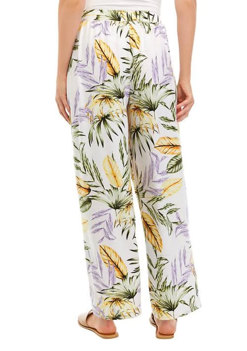 philosophy Womens Wide Leg Pull On Pants With Pleated Waistband 2