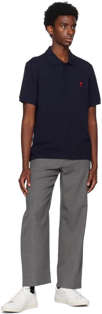 AMI Navy Ami de Cœur Polo 4