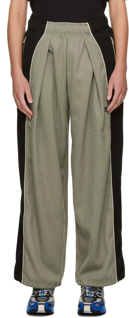 ADER error Khaki Rawul Track Pants 1