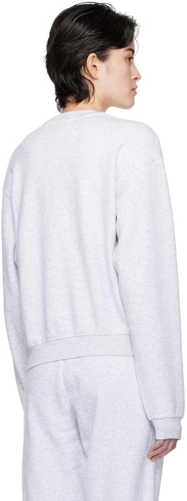 SKIMS Gray Cotton Fleece Classic Crewneck Sweatshirt 3