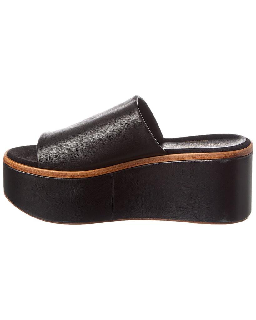 Clergerie Frele Leather Platform Sandal
